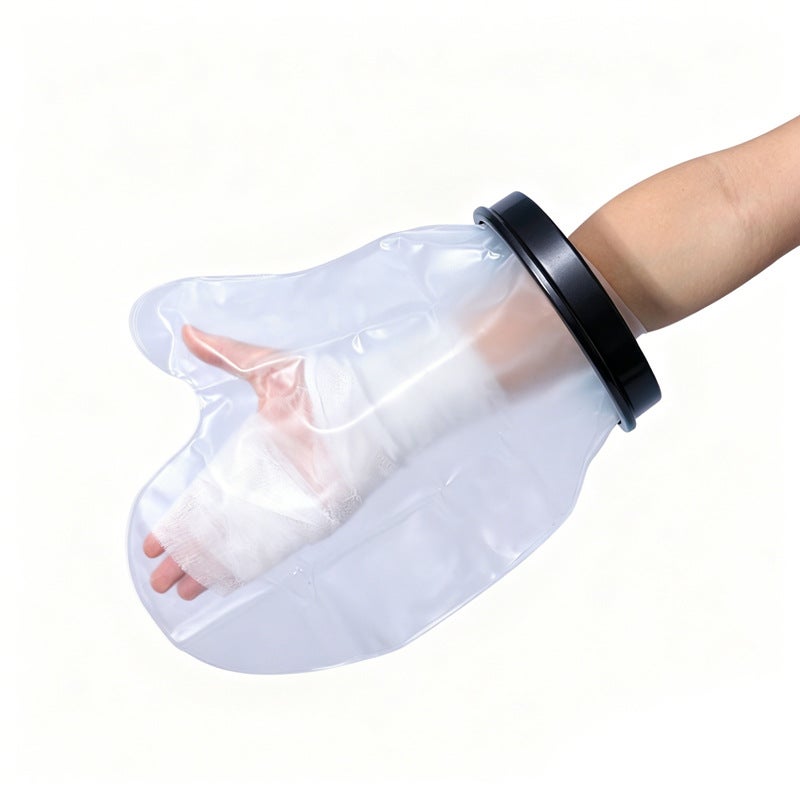 Haifei Waterproof Cast Cover for Shower - Black - Image 1