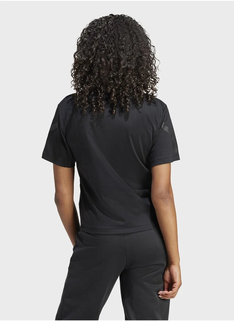 Adidas BLACK Z.N.E. Tee for Women | Best Price UAE