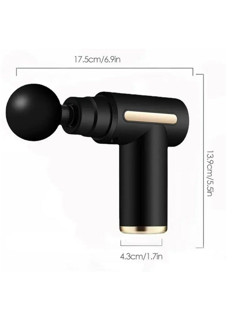 Mini Fascia Gun Wireless Massage Gun Muscle Relaxation Massage Equipment Neck Membrane Rob Cervical Spine Massage Instrument - Image 5