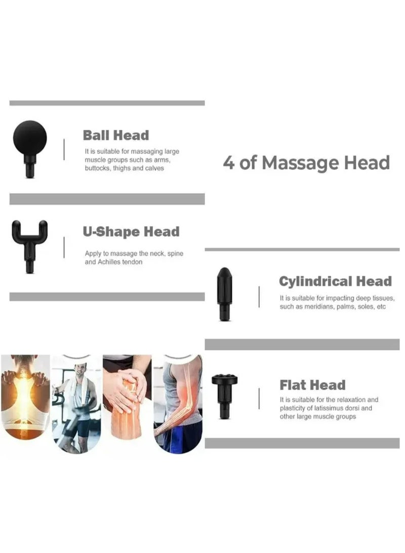 Mini Fascia Gun Wireless Massage Gun Muscle Relaxation Massage Equipment Neck Membrane Rob Cervical Spine Massage Instrument - Image 4