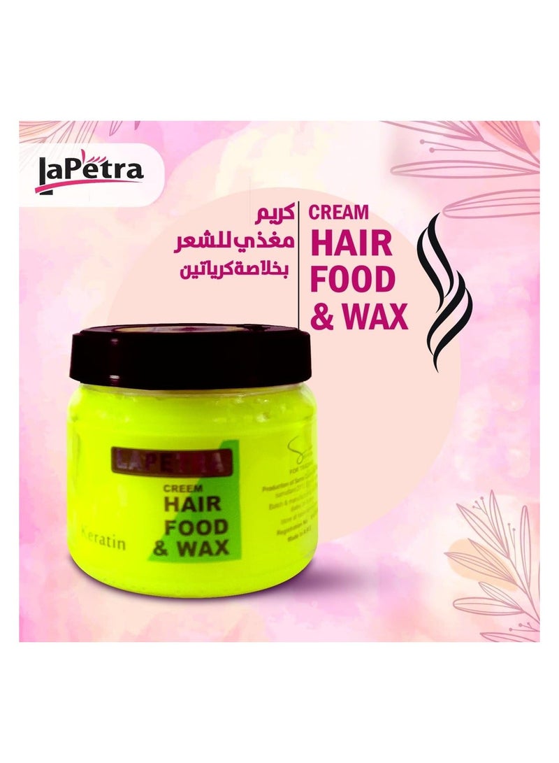 Lapetra Cream Hair Food & Wax Kreatin 330g - Image 3