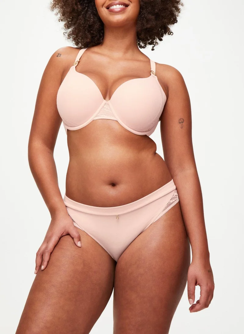 آن سمرز Ann Summers Charlotte Underwired Padded Plunge Bra Light Pink