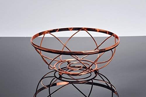 Sailing Sailing Fruit BasketBowlStorage Rose Gold Fruit Basket Rich Copper Color - Image 2
