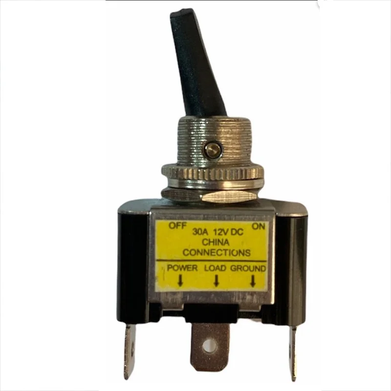 AYT IC-151B 12 Volt DC 30 Ampere On Off Illuminated Toggle Switch On Off Switch