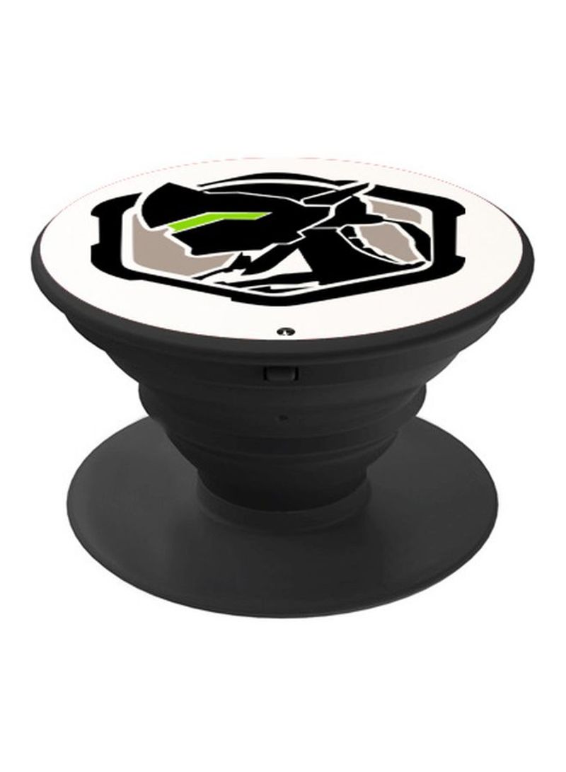 RKN Printed Pop Socket Black/White/Green - Image 1