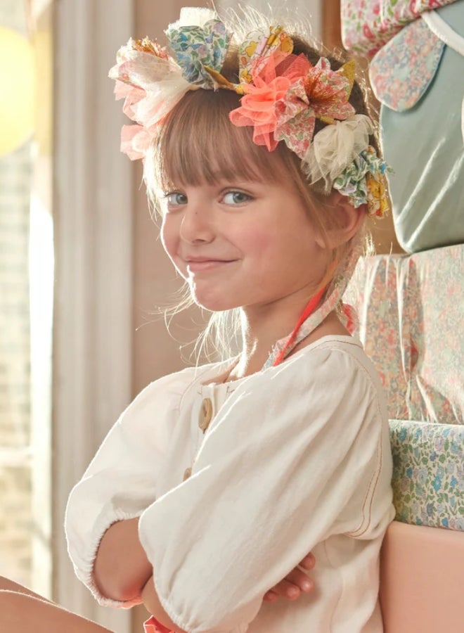 Meri Meri Floral Halo Crown - Image 2