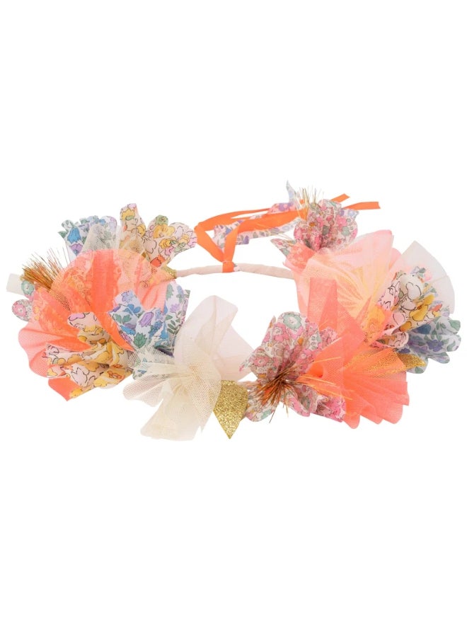 Meri Meri Floral Halo Crown - Image 1