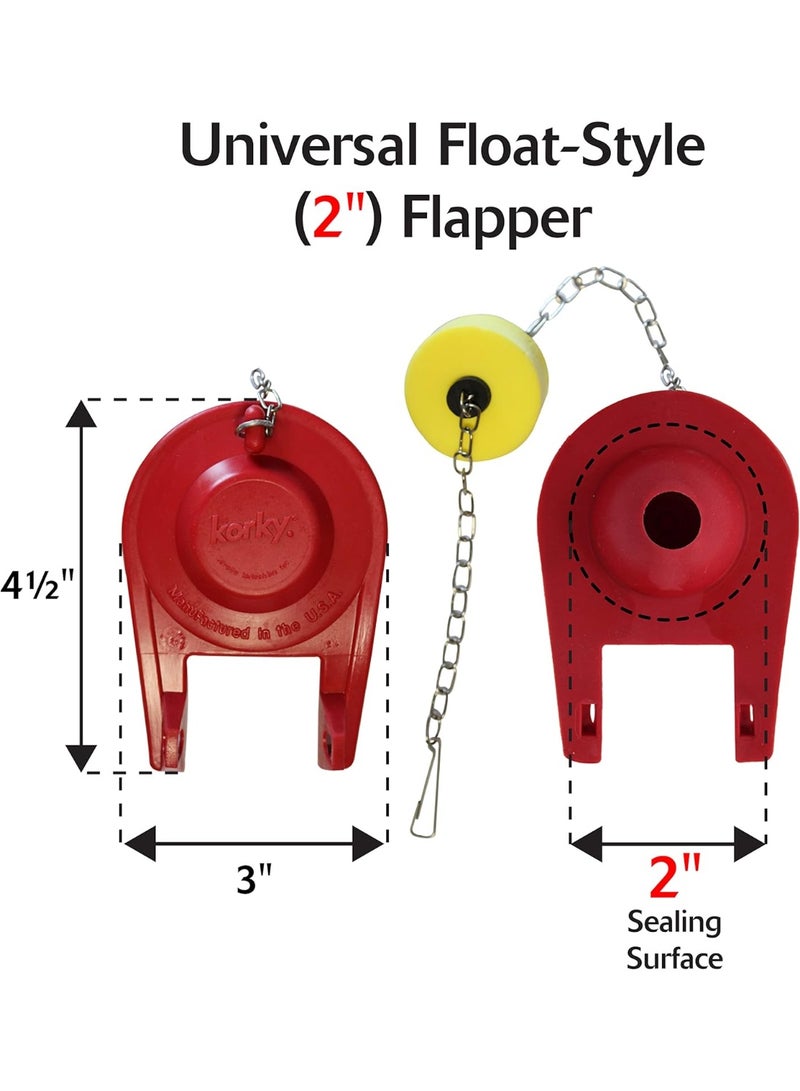 Korky Lavelle Ind. Inc. Toilet Flapper 2004BP  - Image 2