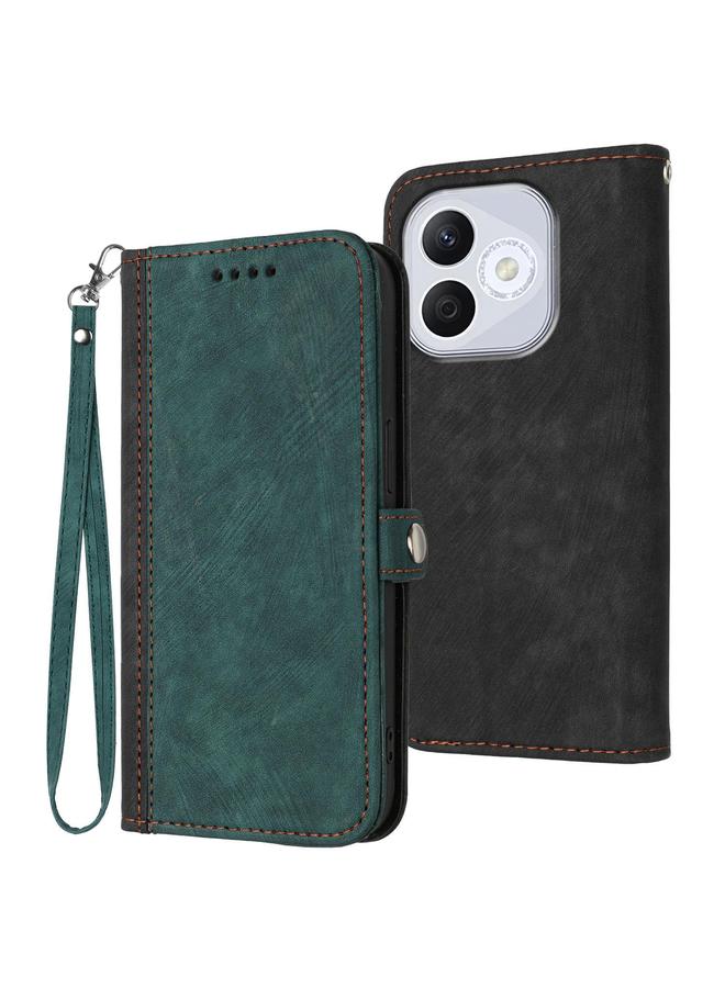 S-TOP Case For Honor 400 Lite Side Buckle Double Fold Hand Strap Leather Phone Case - Image 1