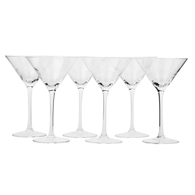 Shaze Muse Martini Glass Crystal Martini Glass Glassware - Image 5