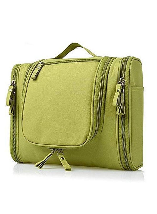 SHRBI Cosmetic Makeup Pouch Organizer with Hanging Toiletry Bag Shaving Kit Bag, Cosmetics, Gadget, Make up and Accessories Bag for Women (Green) - Image 1