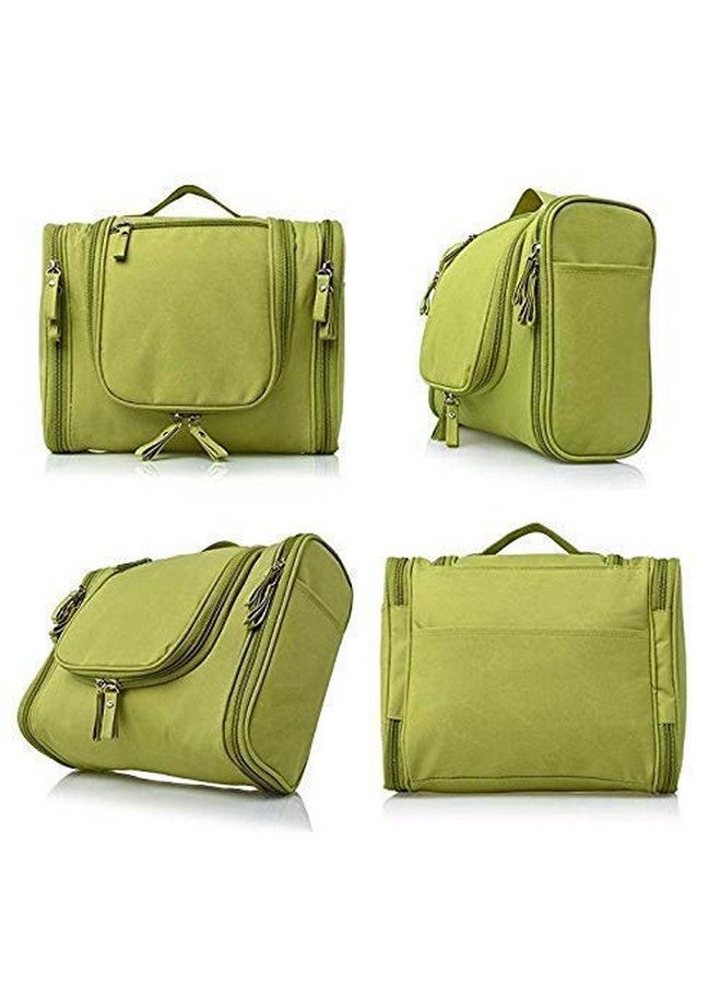 SHRBI Cosmetic Makeup Pouch Organizer with Hanging Toiletry Bag Shaving Kit Bag, Cosmetics, Gadget, Make up and Accessories Bag for Women (Green) - Image 4
