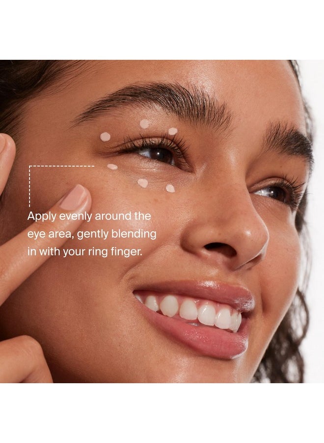 Supergoop! - Bright-Eyed 100% Mineral Eye Cream, 0.5 Fl Oz - Spf 40 Pa+++ Hydrating & Illuminating Mineral Sunscreen - Under Eye Cream For Dark Circles & Puffiness - Revives Tired Eyes - Image 1