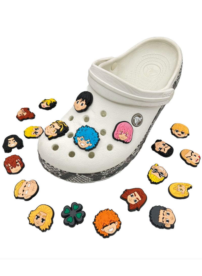 Jibbitz Shoe Decoration Charms Crocs Shoes Slippers and Mini Charm Bracelet Wristband for Men Women and Kids - Image 2