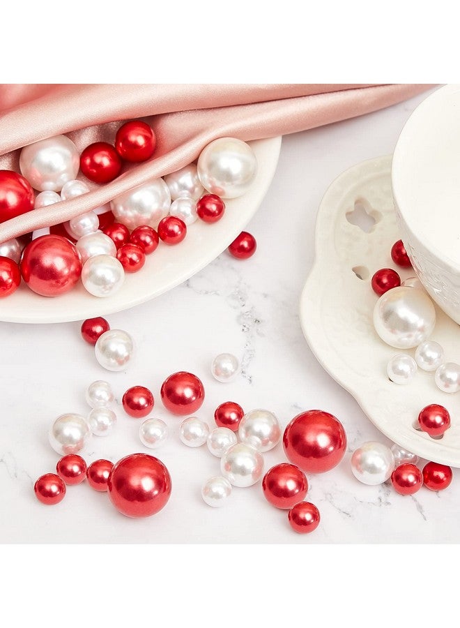 MTLEE 2106 Pieces Christmas Vase Filler Pearl for Vase Filler Pearls for Vases Candyland Pearls Water Gels Beads Candles Centerpiece for Christmas Home Table Party Decor(Classic Style) - Image 4