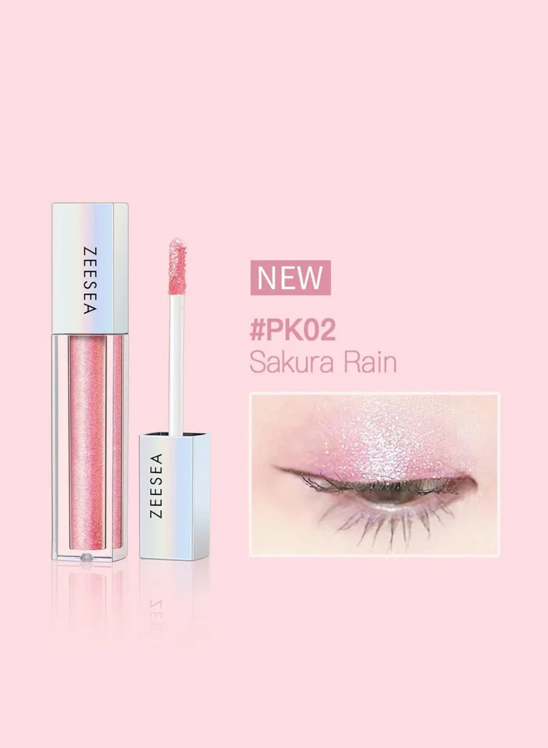 ZEESEA ZEESEA Glitter Galaxy Colored Liquid Eyeshadow PK02 Sakura Rain