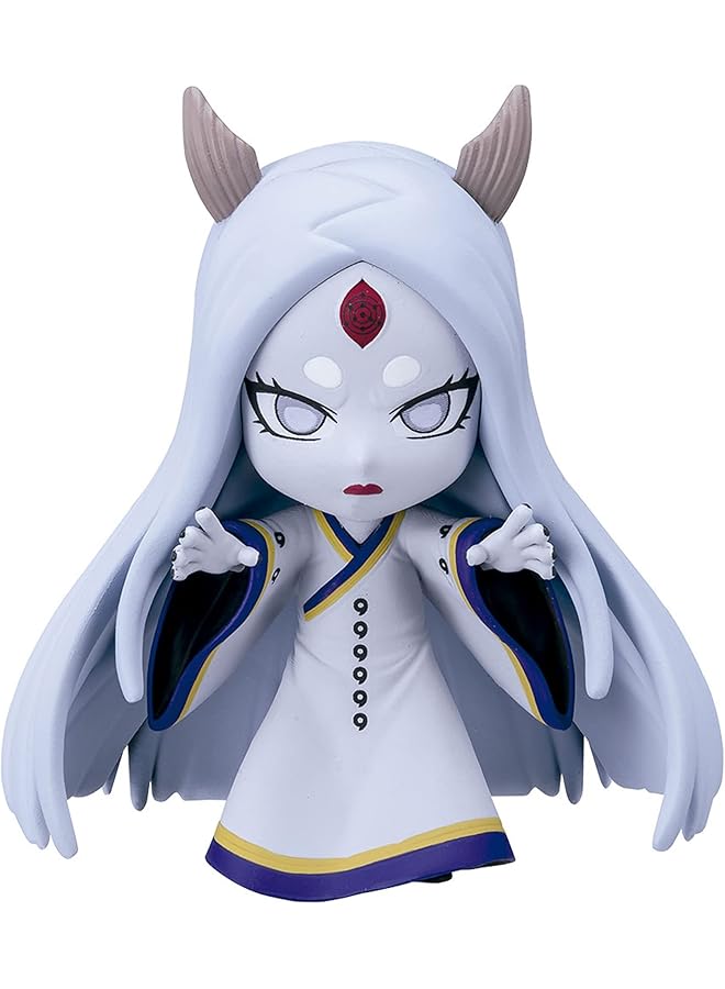 بانداي شخصية أنيمي تشيبي ماسترز كاغويا أوتسوتسوكي مقاس 8 سم لعبة أنمي ميرش كاغويا في وضعية العمل، تمثال صغير في صندوق النافذة، شخصيات ناروتو القابلة للجمع، تمثل هدايا أنمي رائعة - Image 1