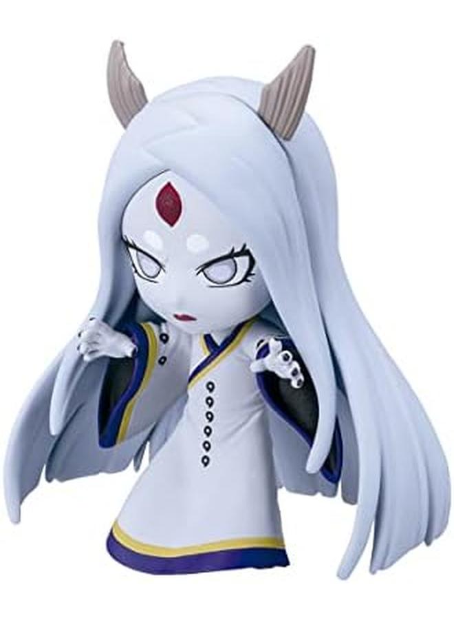 بانداي شخصية أنيمي تشيبي ماسترز كاغويا أوتسوتسوكي مقاس 8 سم لعبة أنمي ميرش كاغويا في وضعية العمل، تمثال صغير في صندوق النافذة، شخصيات ناروتو القابلة للجمع، تمثل هدايا أنمي رائعة - Image 2