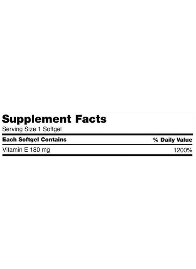 Kirkland Signature - Vitamin E 400 Iu 500 Softgels - Image 1