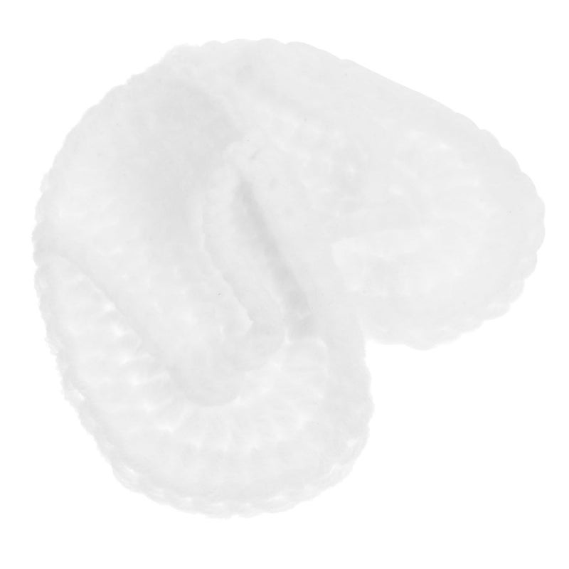 Crochet Baby Slippers For Newborn Photography Props White Cute Gift - Image 2