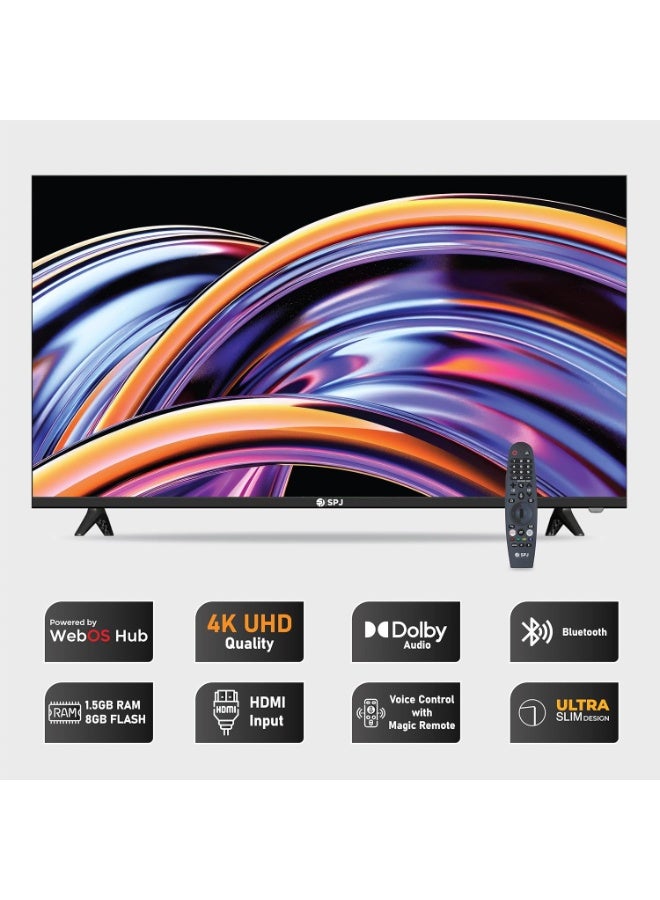 SPJ 55″ 4K Ultra HD WebOS Smart TV – Model 4KS55BLX (2024) - Image 3