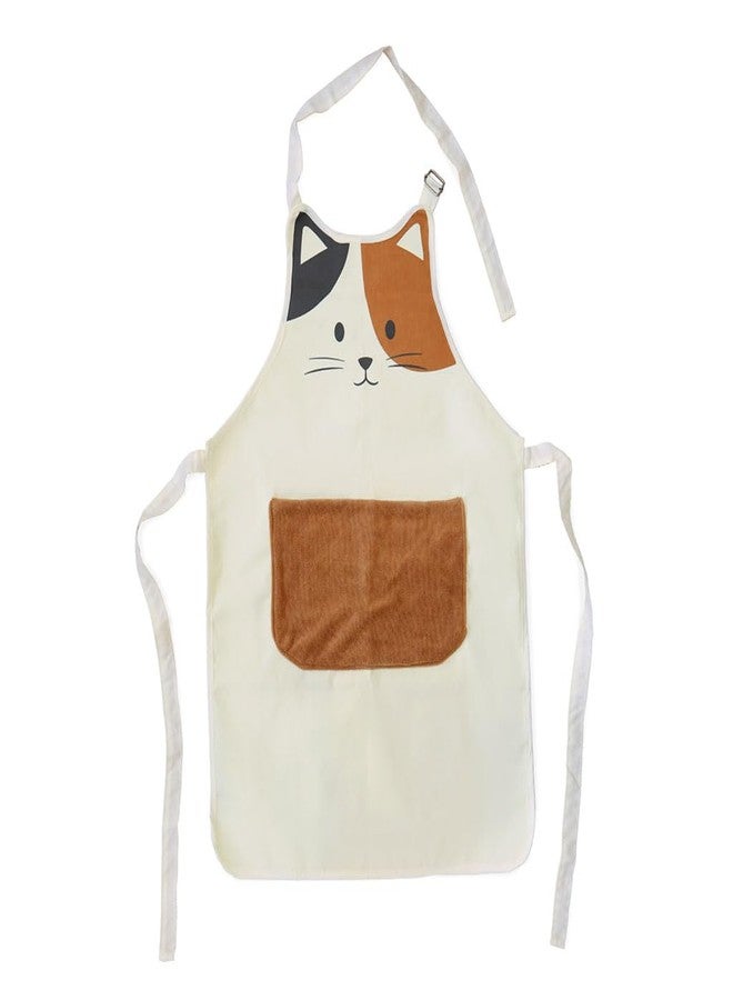 Balvi Kitty Calico Apron with Pocket Included 80 cm. Polyester - Image 1