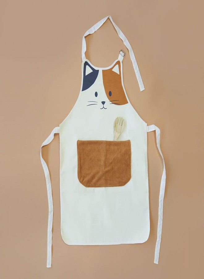 Balvi Kitty Calico Apron with Pocket Included 80 cm. Polyester - Image 4