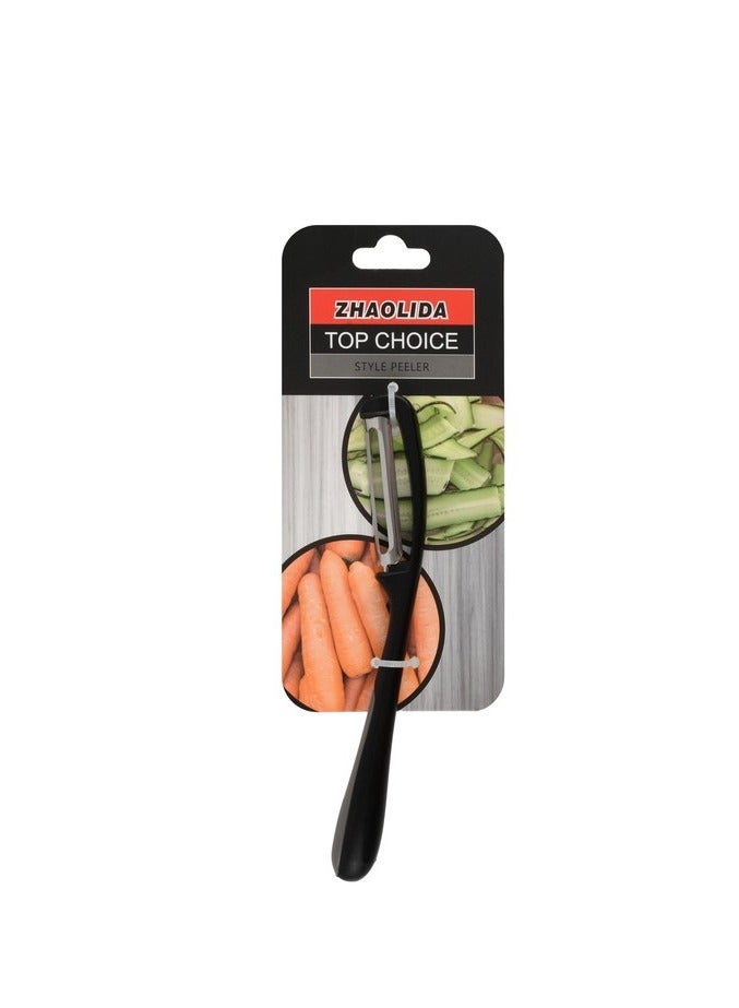 TOP CHOICE Heavy Duty metal fruits and Vegetable style Peeler