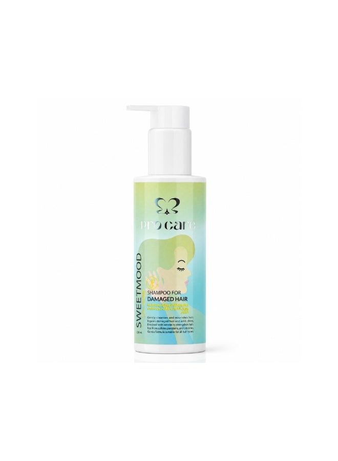 Sweet Mood Damaged Hair Repair Shampoo - Strength 220 MLening & Restoring Care