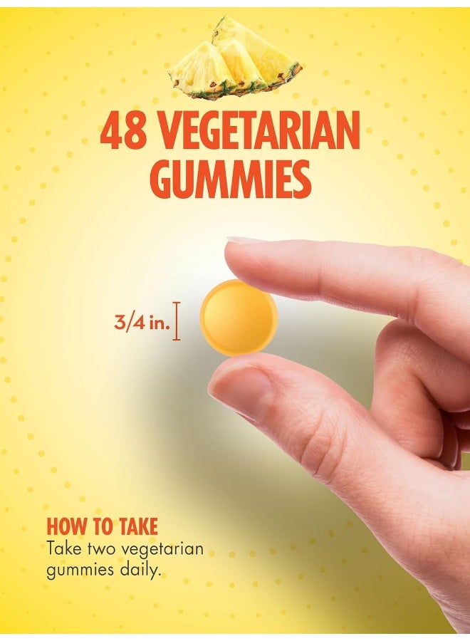 Sundance Vitamin D3 Gummies 2000 IU Pineapple Flavor for Everyone - Image 4