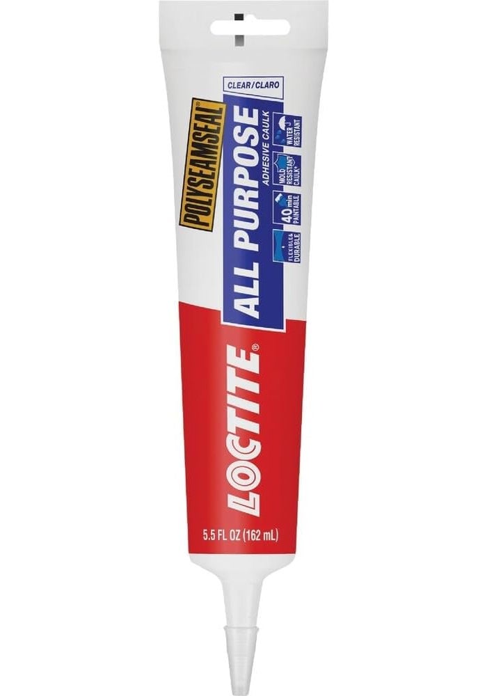 LOCTITE Polyseamseal 5.5 Oz White All Purpose Adhesive Caulk - Image 1