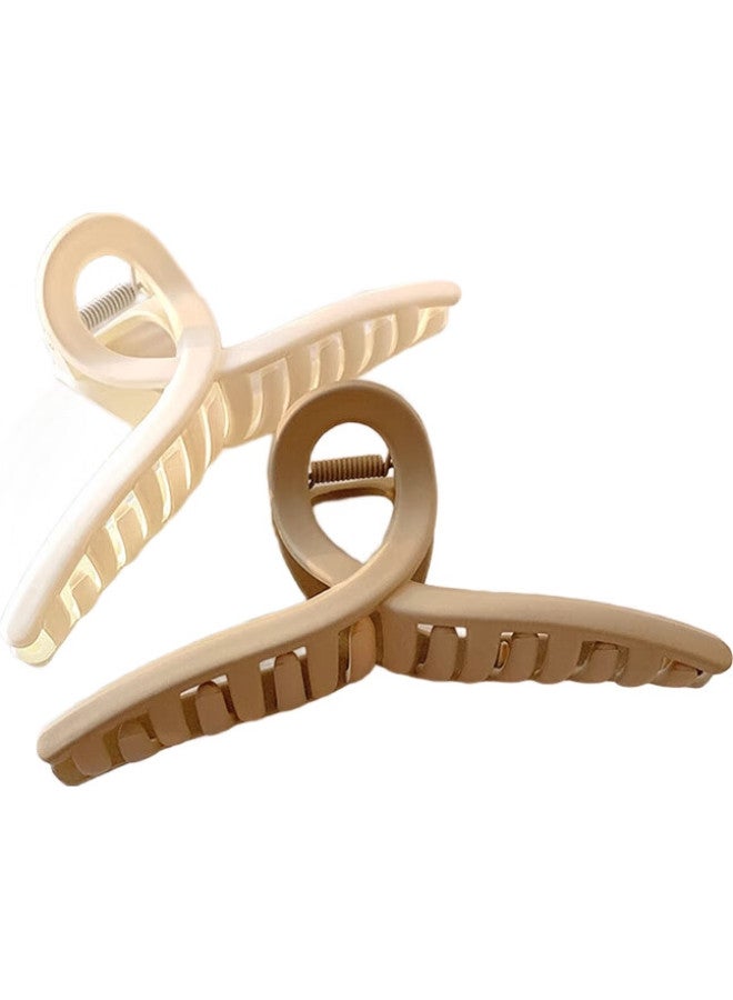 Tatanice Large Hair Claw Clips For Women, 2 Shark Clips, Hair Claw Clips, Back Of Head Hair Clips, Hair Grips - Image 3