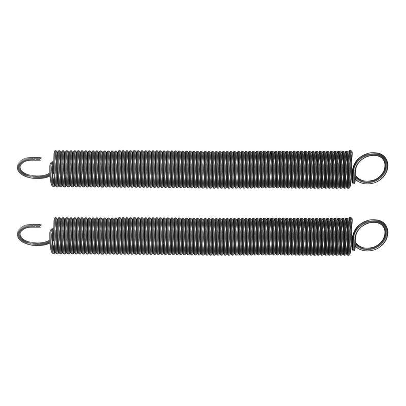 Garneck 2pcs Small Wear-Resistant Steel Wire Extension Springs with Double Hooks, Heavy Duty Tension Springs for Mechanical Use and Attic Ladder Replacement - Image 1