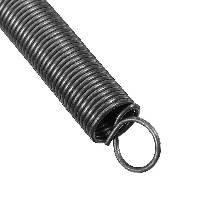Garneck 2pcs Small Wear-Resistant Steel Wire Extension Springs with Double Hooks, Heavy Duty Tension Springs for Mechanical Use and Attic Ladder Replacement - Image 3