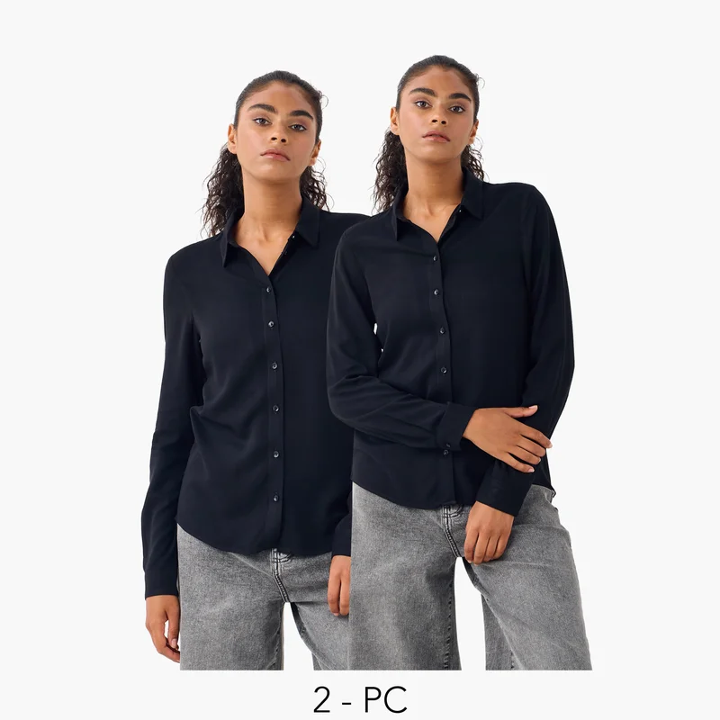 سبلاش فيڤ Set of 2 - Long Sleeve Shirt