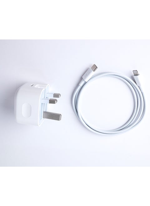 Omeker Triple USB-C Fast Charger with 60W USB-C to Lightning Cable
