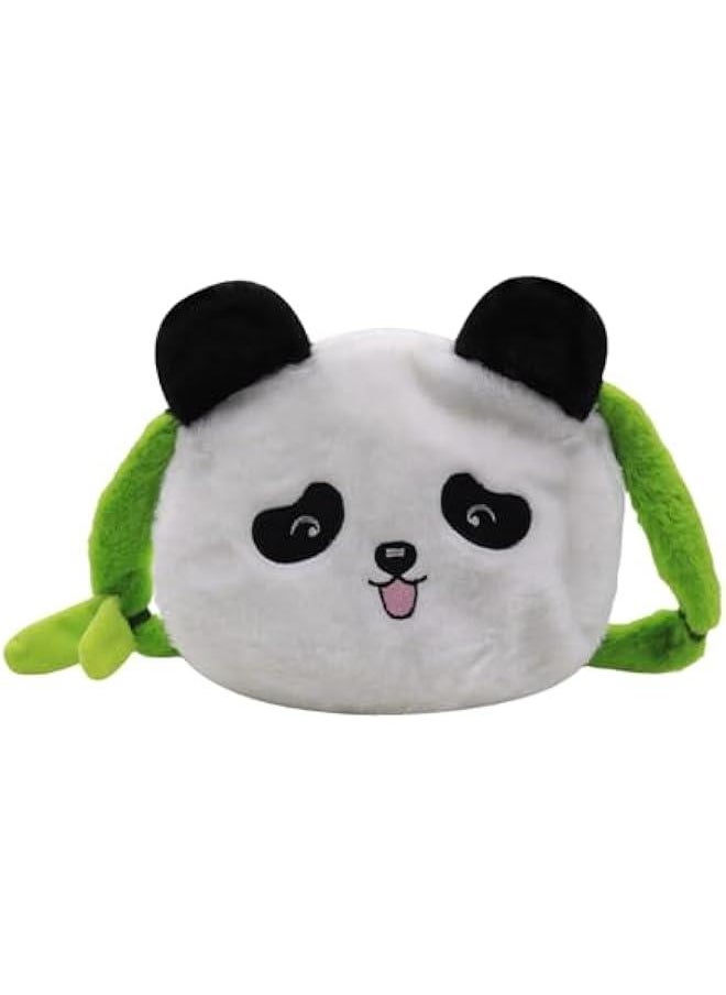 Cute Panda Plush Crossbody Purse Small Fluffy Satchel Shoulder Messenger Bag Animal Handbag Purse for Women Girls,B#  - Image 2