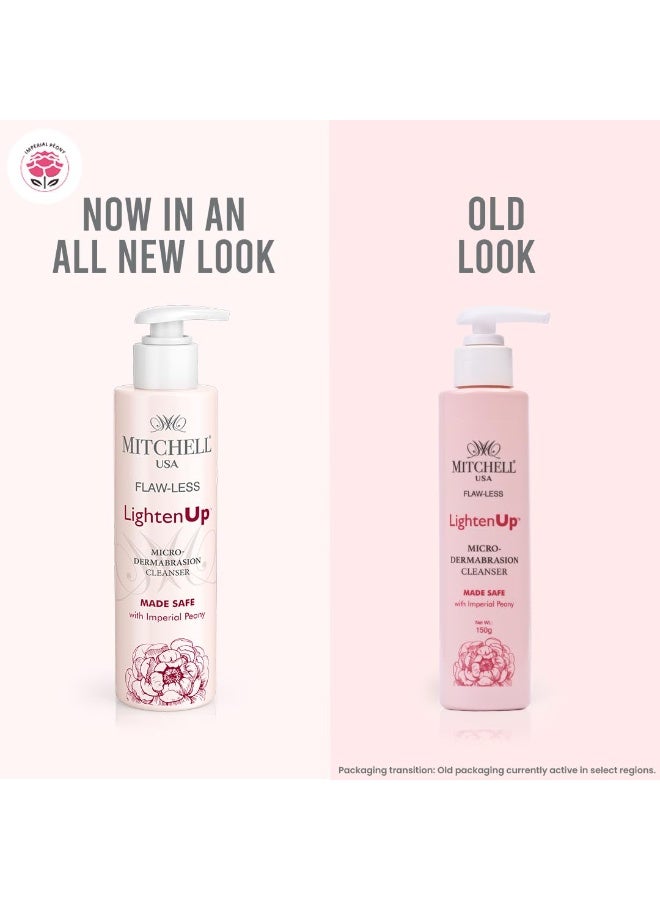 MITCHELL USA Flawless Lighten Up Micro Dermabrasion Cleanser 100ml - Image 5
