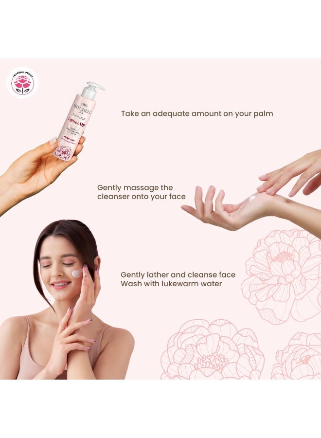 MITCHELL USA Flawless Lighten Up Micro Dermabrasion Cleanser 100ml - Image 3