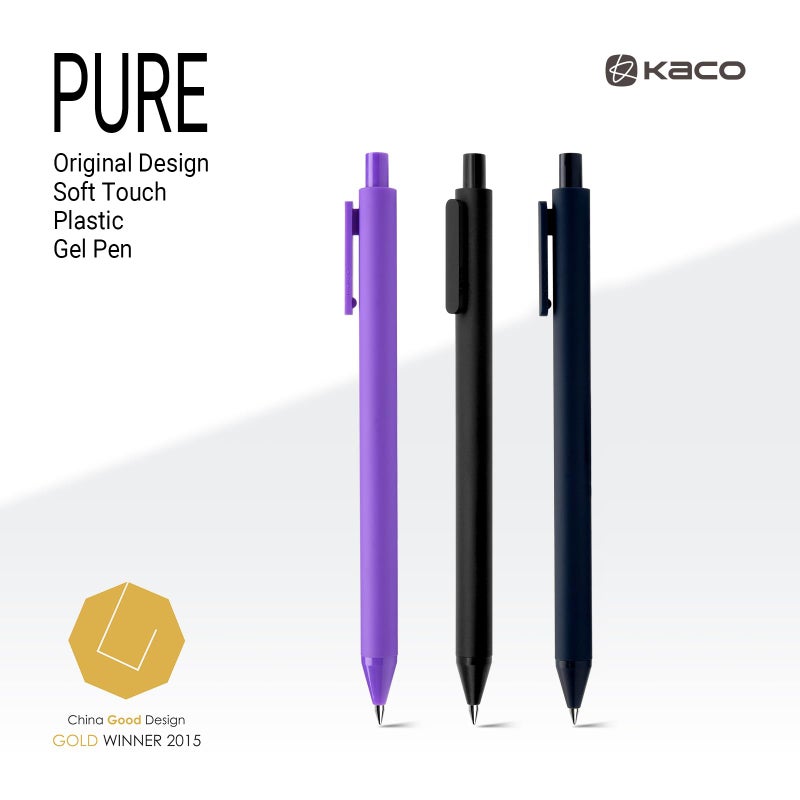 Kaco Gel Pens 20 Assorted Color Ink 0.5mm Fine Point, Cute Stationery Journaling Note Taking Pens Retractable Office Supplies - Image 4