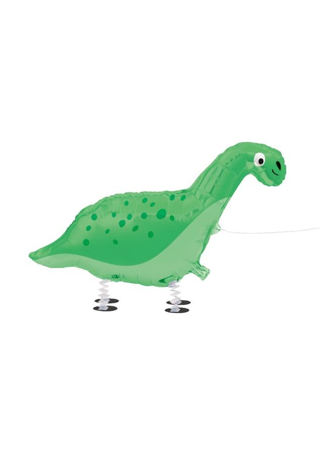 Unique Walking Pet Dinosaur Foil Balloon - Image 1