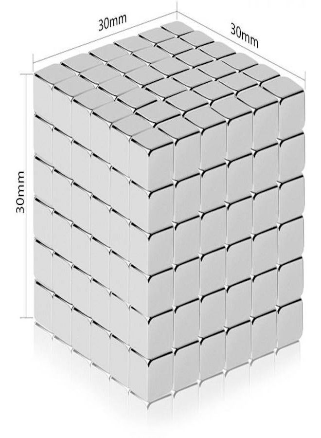 216-Piece  Magnetic Rubik's Cube Building Blocks Stress Relieving Puzzle Toys Strong Magnetic Magnets - Image 2