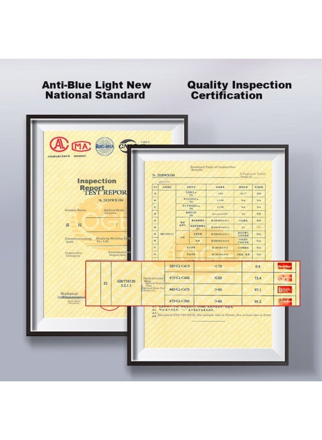 Pulais Uni High Definition Anti-blue Light Reading Gl For Elderly With Radiation Protection, Black, 200 Degrees - Image 4