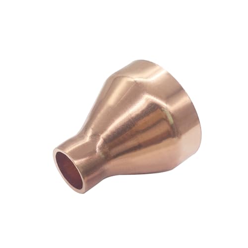 Joywayus 1PCS Copper Sweat Reducer Coupling 2 x 34 ID Pipe Fitting Pressure Plumbing Solder Connection - Image 1