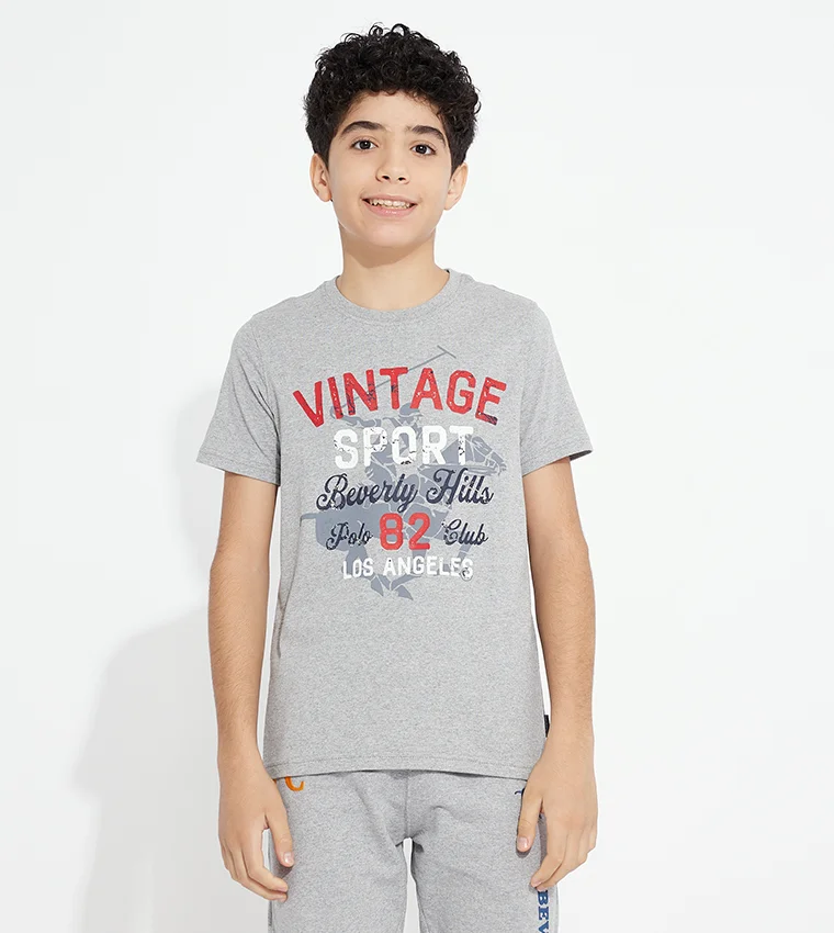 BEVERLY HILLS POLO CLUB Graphic Print T-shirt