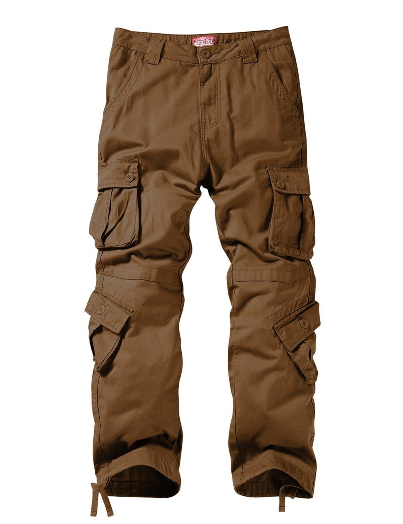Match Men's Wild Cargo Pants (3357 Mud, 34) - Image 3
