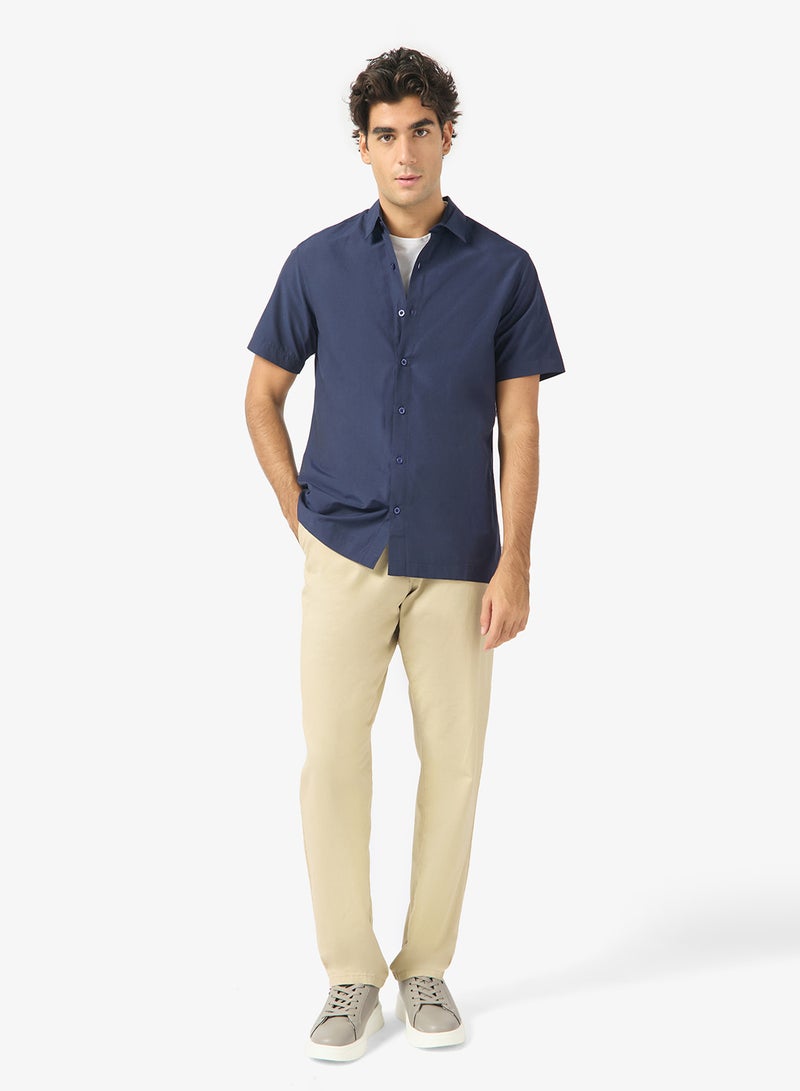 روبرت وود قميص كلاسيكي بقصة عادية - Image 4