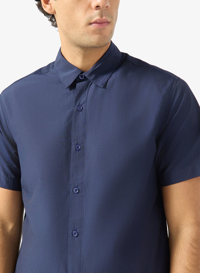 روبرت وود قميص كلاسيكي بقصة عادية - Image 3