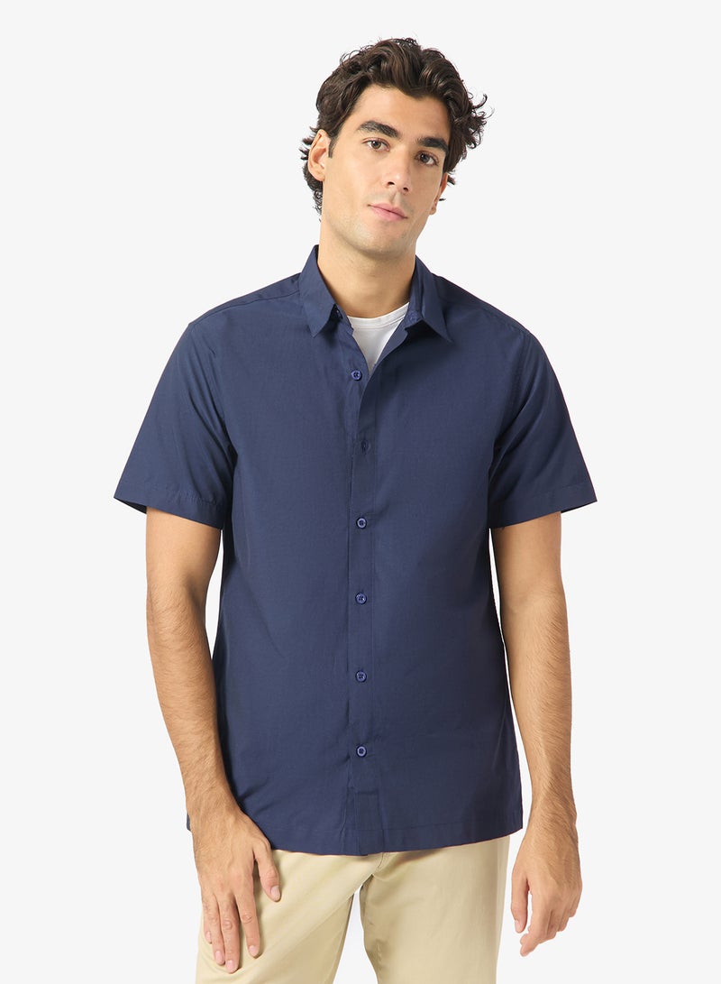 روبرت وود قميص كلاسيكي بقصة عادية - Image 1