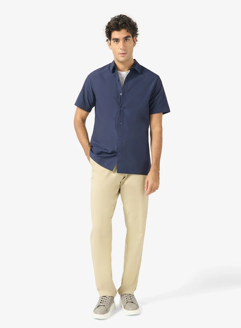 Robert Wood  Regular Fit Classic Shirt for Men | Best Price UAE